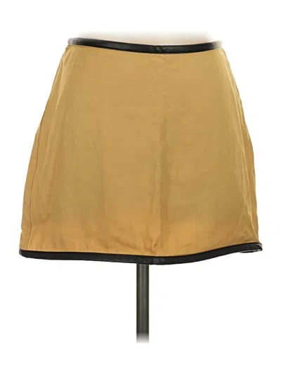 Pre-owned Weworewhat Casual Skirt In Tan