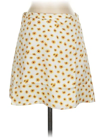 Pre-owned Weworewhat Casual Skirt In Yellow