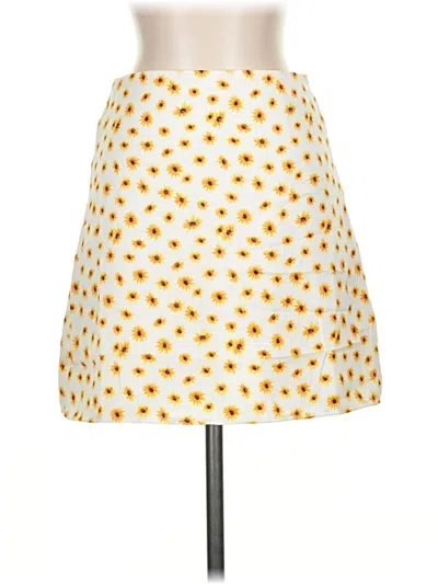 Pre-owned Weworewhat Casual Skirt In Yellow
