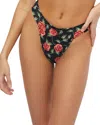 Weworewhat Cheeky High Leg Bikini Bottom