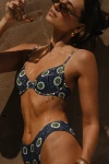 Weworewhat Classic Scoop Bikini Bottom In Mid Blue, Women's At Urban Outfitters