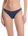 Weworewhat Classic Scoop Bikini Bottom In Multi