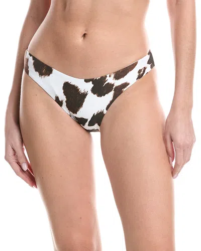 Weworewhat Classic Scoop Bikini Bottom In Multi