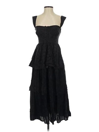 Pre-owned Weworewhat Cocktail Dress In Black