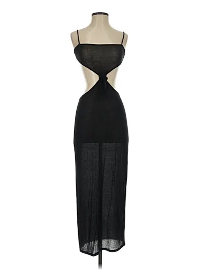 Pre-owned Weworewhat Cocktail Dress In Black