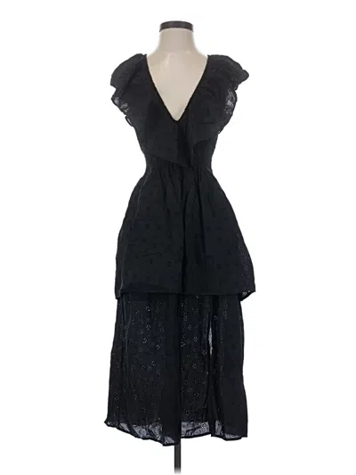 Pre-owned Weworewhat Cocktail Dress In Black