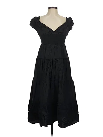 Pre-owned Weworewhat Cocktail Dress In Black