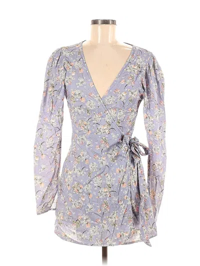 Pre-owned Weworewhat Cocktail Dress In Blue