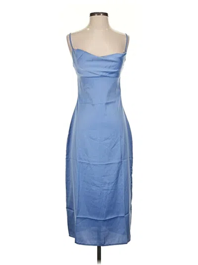 Pre-owned Weworewhat Cocktail Dress In Blue