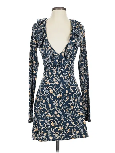 Pre-owned Weworewhat Cocktail Dress In Blue