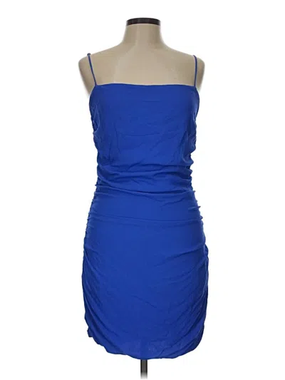 Pre-owned Weworewhat Cocktail Dress In Blue