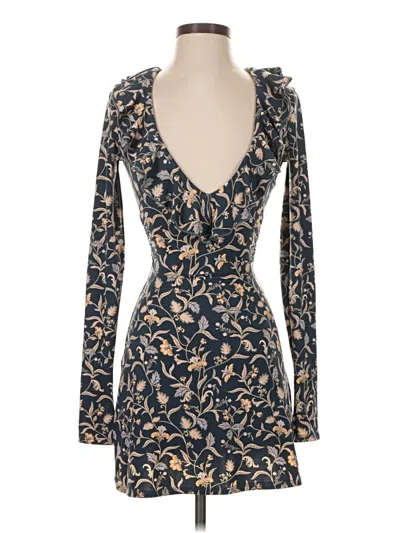 Pre-owned Weworewhat Cocktail Dress In Blue