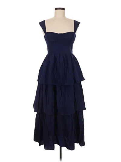 Pre-owned Weworewhat Cocktail Dress In Blue