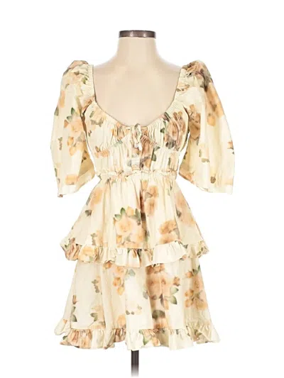 Pre-owned Weworewhat Cocktail Dress In Ivory