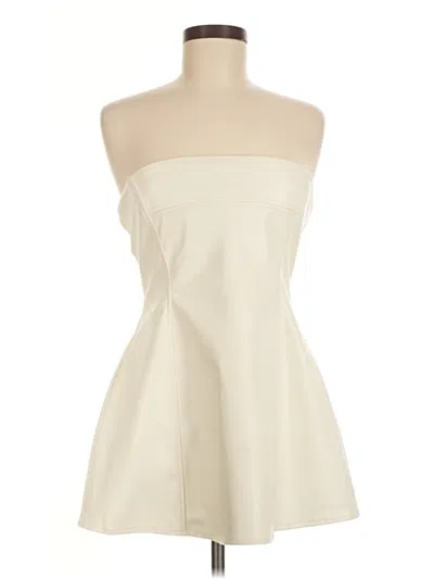 Pre-owned Weworewhat Cocktail Dress In Ivory
