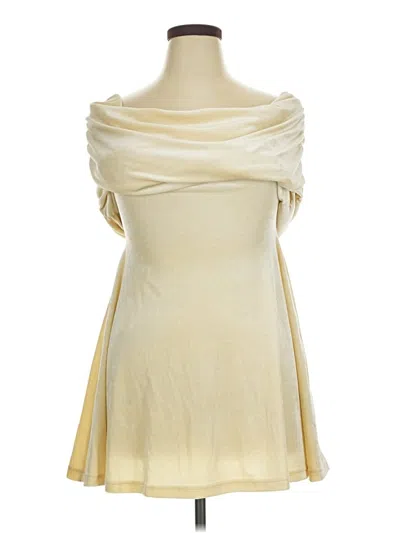 Pre-owned Weworewhat Cocktail Dress In Ivory