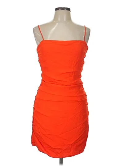 Pre-owned Weworewhat Cocktail Dress In Orange