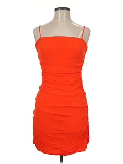 Pre-owned Weworewhat Cocktail Dress In Orange