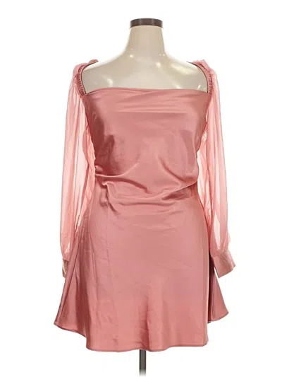 Pre-owned Weworewhat Cocktail Dress In Pink