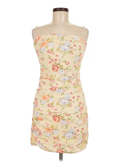 Pre-owned Weworewhat Cocktail Dress In Tan
