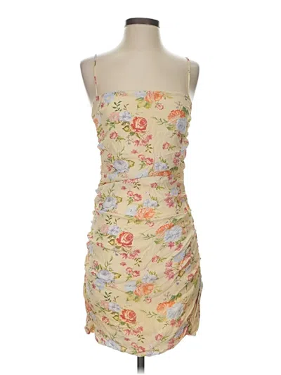 Pre-owned Weworewhat Cocktail Dress In Tan