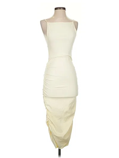 Pre-owned Weworewhat Cocktail Dress In White