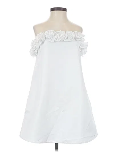 Pre-owned Weworewhat Cocktail Dress In White