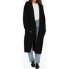 Weworewhat Collar Coatigan In Black