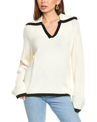 WEWOREWHAT COLLAR V-NECK SWEATER