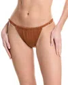 Weworewhat Adjustable Ruched Bottom