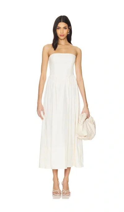 Weworewhat Corset Maxi Dress In 复古白