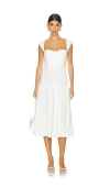 Weworewhat Corset Midi Dress In Í™”ì�´íš¸