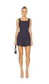 Weworewhat Corset Romper In Blue