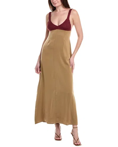 WEWOREWHAT WEWOREWHAT CROCHET MAXI DRESS