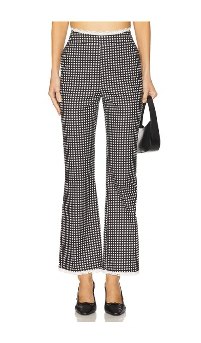 Weworewhat Crop Straight Pant In Multi