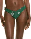 Weworewhat Delilah Bikini Bottom In Gray
