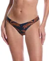 Weworewhat Delilah Bikini Bottom In Black