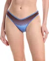 Weworewhat Delilah Bikini Bottom In Blue