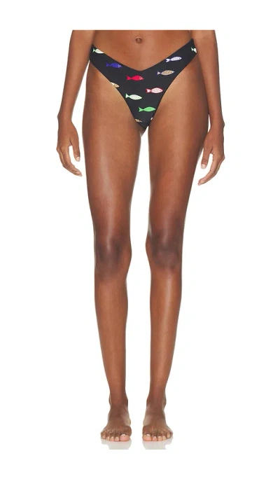 Weworewhat Delilah Bikini Bottom In Multi