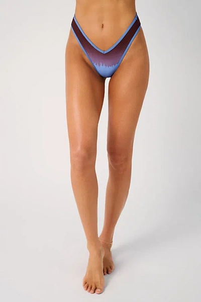 Weworewhat Delilah Bikini Bottom In Maroon/bl Jean, Women's At Urban Outfitters In Neutral