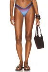 Weworewhat Delilah Bikini Bottom In Blue