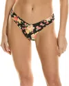 Weworewhat Delilah Bikini Bottom In Multi