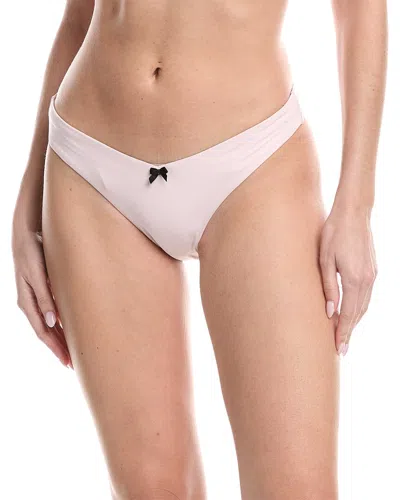 Weworewhat Delilah Bikini Bottom In White