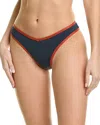 Weworewhat Delilah Bikini Bottom In Blue
