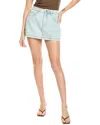 Weworewhat Denim Mini Skirt In Blue