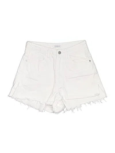 Pre-owned Weworewhat Denim Shorts In White