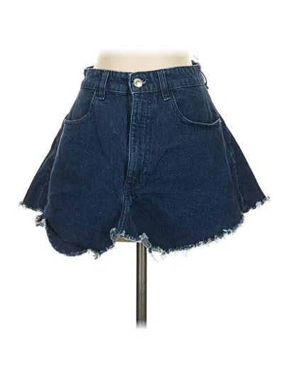Pre-owned Weworewhat Denim Skirt In Blue