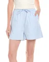 Weworewhat Drawstring Short In Blue
