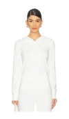 Weworewhat Fitted Zip Up Hoodie In White