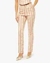 Weworewhat Floral Mid Rise Ankle Jeans In Lemon Icing In Multi